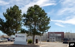 The Torrance County Detention Facility is shown, Sept. 29, 2022 in Estancia, New Mexico.