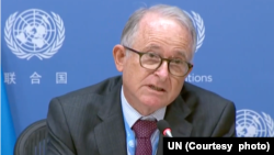 د افغانستان لپاره د ملګرو ملتونو د بشري حقونو شورا ځانګړي راپور ورکوونکی ریچارد بنیت