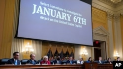 FILE - The House select committee investigating the Jan. 6 attack on the U.S. Capitol holds a hearing at the Capitol in Washington, July 21, 2022.