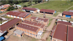 Antigua planta algodonera de Villarrica adaptada para minar bitcoins.