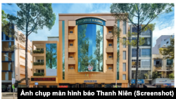 Trụ sở của tập đoàn Vạn Thịnh Phát của bà Trương Mỹ Lan tại thành phố Hồ Chí Minh.