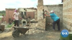 After Taking Brunt, Battered Ukrainian Village Looks to Rebuild 