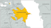 Azerbaijan map