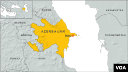 Azerbaijan map