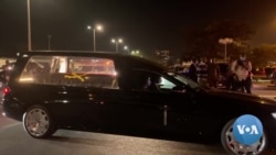 Restos mortais de José Eduardo dos Santos seguem do aeroporto para a Casa Oficial no Miramar