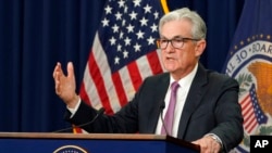 资料照片：美联储主席鲍威尔。
