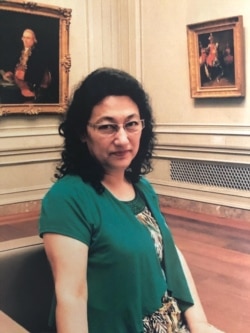 Gulshan Abbas in Florida in 2016, while visiting family in the U.S. (Photo courtesy of Rushan Abbas)