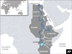 Environmentalists say less rainfall could increase competition for shared water sources, like the Nile River.