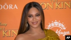 Beyonce à Londres le 14 juillet 2019.