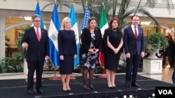 Cancilleres de Guatemala, El Salvador, México y la Secretaria de Seguridad de EE.UU. anunciaron en Guatemala una próxima reunión en Washington con los embajadores de sus países para agilizar el proceso de reunificación de las familias separadas en la frontera estadounidense.