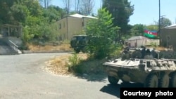 Azərbaycan Ordusu Laçın şəhərinə daxil olub (Foto Müdafiə Nazirliynindir) 