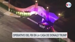 Expectativa por resultado del allanamiento de residencia de Trump en Florida