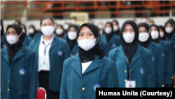 ILUSTRASI - Mahasiswa baru Unila mengikuti Pengenalan Kehidupan Kampus bagi Mahasiswa Baru, 15-19 Agustus 2022. (Foto: Humas Unila)