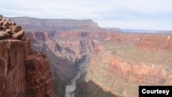 The Colorado River has carved the Grand Canyon in Arizona for at least 6 million years. (Courtesy National Park Service)