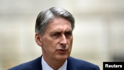 Menteri Luar Negeri Inggris Philip Hammond