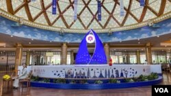 Para pemimpin Asia Tenggara dijadwalkan berkumpul di Ibu Kota Kamboja, Kamis (10/11). Mereka menghadapi tantangan dalam upaya mengurangi kekerasan yang meningkat di Myanmar. (Foto: VOA)