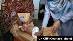 یونیسف می‌گوید که از میان هر ۱۰ کودک در افغانستان، نه کودک با فقرغذایی روبرو است.