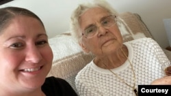 Marcia McNaughton, left, and her aunt, Ella Tikenheinrich. McNaughton, a Vancouver-area resident, said her aunt's choice to end her life with medical assistance in November 2022 was a decision her family supported. (Photo courtesy of Marcia McNaughton)
