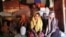 An unidentified Rohingya family is seen at their Cox's Bazar shanty in Bangladesh. The family, like many others in the community, has been unable to afford to marry off their oldest daughters, aged 20 and 18. (Noor Hossain/VOA)