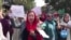 Afghans Protest Taliban Ban on Education for Women