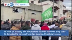 VOA60 World - Israeli forces killed Hamas militant, another Palestinian during clashes