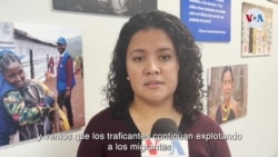 Liz Lizama, vocera de la OIM