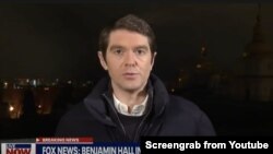 Benjamin Hall, a Fox News reporter, was injured in Ukraine on March 14, 2022.