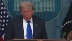 ترامپ با تقلید چهره و ادعای خامنه‌ای: «راستش را بگو! بدجور شکست خوردی»