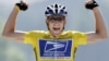 U.S. Postal Service Team rider Lance Armstrong of the United States raises his arms as he crosses the finish line to win the 204.5 km long 17th stage of the Tour de France from Bourd-d'Oisans to Le Grand Bornand, France, July 22, 2004. 