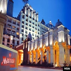 Hotel Marriott mengalami perkembangan pesat di Tiongkok dan Brasil dalam beberapa tahun terakhir (foto: dok).
