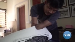 Cambodian Artist Challenging Prejudices Against People with Disabilities
