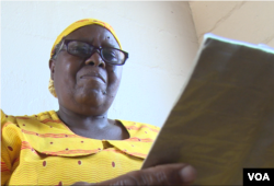 Lena Lukwani, 77, takes five different medications for diabetes and hypertension. For the past few months, prices have doubling and some of the drugs she needs are in short supply. (C.Mavhunga/VOA)