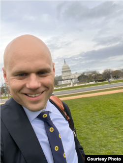 美国口罩有限公司联合创办人约翰·别拉莫维奇 （照片来源：约翰·别拉莫维奇）