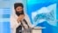 FILE - Taliban acting Interior Minister Sirajuddin Haqqani speaks in Kabul on April 28, 2022. Haqqani is the lone senior Taliban official who has spoken out so far about the Israel-Hamas war, saying only that "we have faith-based sympathy with Muslims.”