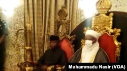 Ziyarar Mataimakin Shugaban NajeriyaYemi Osinbajo fadar Sarkin Musulmi 