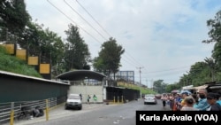 Alrededores del penal de La Esperanza en San Salvador, el 18 de mayo de 2022. 