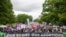 Una marcha por el derecho al aborto recorre las calles de Washington DC el pasado 14 de mayo de 2022, durante una manifestación desde el National Mall hasta la Corte Suprema de EEUU.