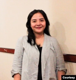 Bestha Inastan Ashila Hubbansjah –Peneliti IJRS yang banyak meriset kasus pelecehan seksual terhadap pria. (Dokumentasi Pribadi)