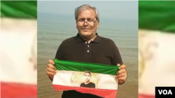 رضا سلمان‌زاده، پدر دادخواه مهدی سلمان‌زاده از کشته‌شدگان آبان ۹۸. آرشیو