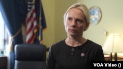 Конгресвумен-республіканка Вікторія Спартц про двопартійну підтримку України в Конгресі після проміжних виборів 2022 р. Інтерв'ю для "Голосу Америки".