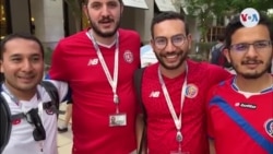 Hinchas costarricenses confían en la victoria de su equipo este jueves