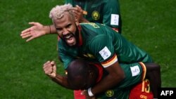 Le Camerounais Éric Choupo-Moting a inscrit le but de l'égalisation pour les Lions indomptables.