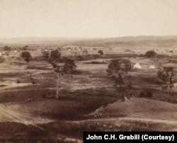This ca. 1890 photo by John C. H. Grabill show's Miniconjou Lakota leader Si Tanka's (Big Foot) encampment on the Cheyenne River Agency. Courtesy Beinecke Rare Book and Manuscript, Yale University. WA Photos 261