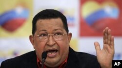 Venezuelan President Hugo Chavez