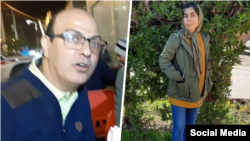 ماندانا صادقی و رضا محمدی