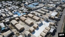 A recently opened medical center for cholera cases is pictured in the Syrian town of Darkush, in Idlib province, Oct. 22, 2022. The disease is making its first major comeback since 2009 in Syria, where nearly two-thirds of water treatment plants, half of pumping stations and one-third of water towers have been damaged by more than a decade of war, according to the United Nations.