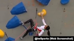 الناز رکابی، صخره‌نورد ایرانی