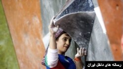 الناز رکابی، صخره‌نورد تیم ملی ایران