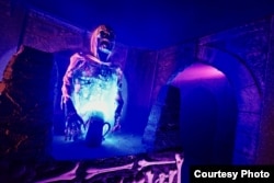 Kersey Valley Spooky Woods in Archdale, North Carolina, features fantastic visual and audio effects. (Kersey Valley Spooky Woods)