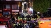 Rescue team and firefighters work at the scene of a deadly crowd surge during a Halloween festival in Seoul, South Korea, Oct. 30, 2022.